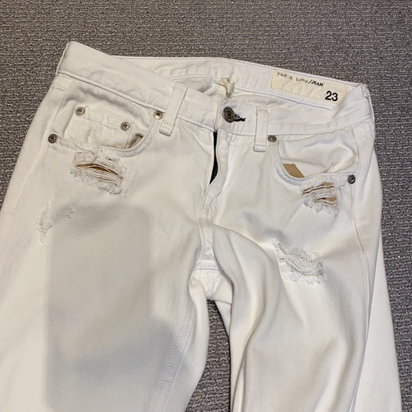 Rag & Bone white jeans - Picture 2 of 8